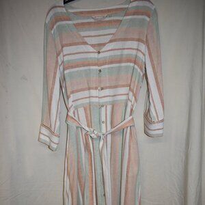 Beautiful Flowing Fall Dress- Size Large